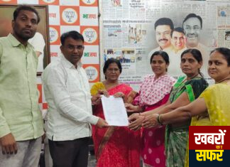 ना. सुधीरभाऊ मुनगंटीवार सेवा केंद्रातर्फे सारिपुत्त बुद्धविहार महिला मंडळाचे लेखापरीक्षण