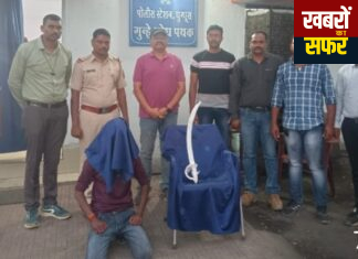 ” सेनापती” को पुलिस ने तलवार के साथ गिरफ्तार किया