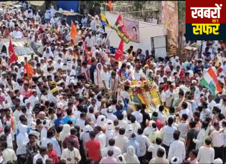 प्रतिभाताई धानोरकरांच्या नामंकना करिता जनसागर उसळला