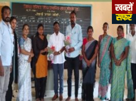 जि प शाळा कोडशी ( खु ) येथे शाळा व्यवस्थापन समितीची बिनविरोध निवड