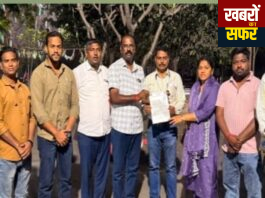 निस्तार हक्काचा गाव तलाव माती टाकून बुजवीणाऱ्यावर कारवाई करा