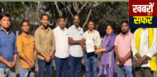 निस्तार हक्काचा गाव तलाव माती टाकून बुजवीणाऱ्यावर कारवाई करा