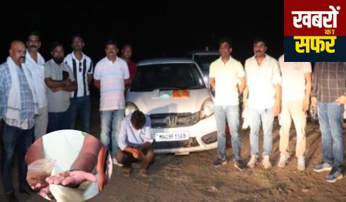 भद्रावती में एलसीबी की बड़ी कार्रवाई