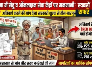 कोरपना में सेतु व ऑनलाइन सेवा केंद्रों पर मनमानी वसूली का आरोप, दर सूची नहीं होने से नागरिकों का आर्थिक शोषण