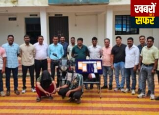 नागभीड़ पुलिस की जुआ अड्डे पर बड़ी कार्रवाई, 6 आरोपी गिरफ्तार; 3.77 लाख का माल जब्त