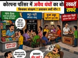 कोरपना में अवैध धंधों का बोलबाला!