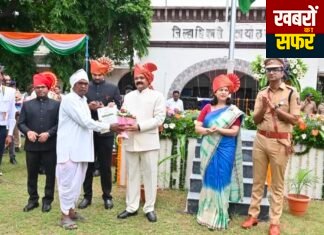 सरकारी योजनाओं के प्रभावी क्रियान्वयन से विकास की राह पर चंद्रपुर जिला : पालकमंत्री डॉ. अशोक उईके स्वतंत्रता दिवस पर मुख्य शासकीय