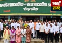चंदनखेड़ा आश्रमशाला का पालकमंत्री डॉ. अशोक उईके ने किया निरीक्षण