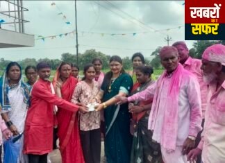 गुडशेला येथे ड्रा अण्णाभाऊ साठे यांचा 106 वा जयंती सोहळा संम्पन्न