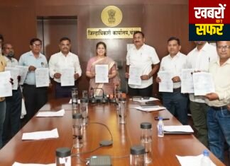 राजनीतिक दलों की मौजूदगी में मतदाता सूची का प्रारूप प्रकाशित