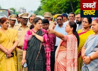 अफसरों की गैरहाजिरी पर सांसद प्रतिभा धानोरकर का सख्त एक्शन