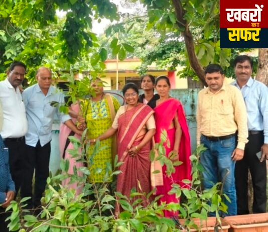 पर्यावरण संरक्षण के नारों से गूंजा म्हातारदेवी गांव