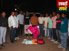 चंद्रपुर में 5.749 किलो गांजा जब्त, दो गिरफ्तार