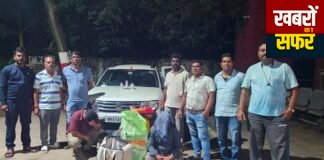 अवैध विदेशी शराब परिवहन पर एलसीबी की बड़ी कार्रवाई