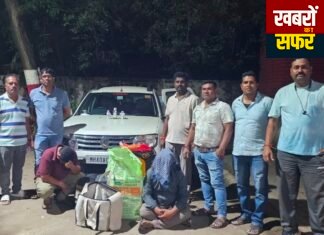 अवैध विदेशी शराब परिवहन पर एलसीबी की बड़ी कार्रवाई