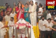 चंद्रपुर के ऐतिहासिक महाशिवलिंग पर गूंजा ‘हर हर महादेव’