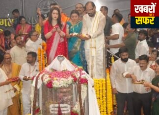 चंद्रपुर के ऐतिहासिक महाशिवलिंग पर गूंजा ‘हर हर महादेव’