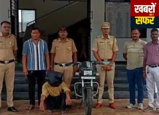 वर्धा में मोटरसाइकिल चोरी का पर्दाफाश, आरोपी गिरफ्तार