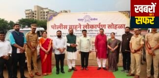 चंद्रपुर पुलिस दल को मिले 14 नए वाहन