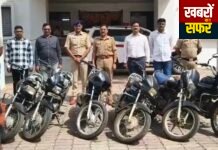 वर्धा शहर पुलिस की कार्रवाई: बाइक चोरी के आरोपी को दबोचा