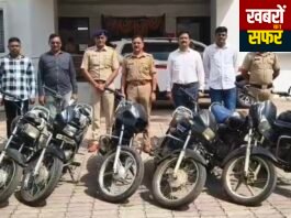 वर्धा शहर पुलिस की कार्रवाई: बाइक चोरी के आरोपी को दबोचा