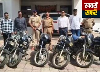 वर्धा शहर पुलिस की कार्रवाई: बाइक चोरी के आरोपी को दबोचा