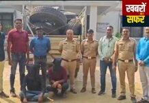 राजुरा पुलिस ने अंतरराज्यीय चोर गिरोह का किया पर्दाफाश