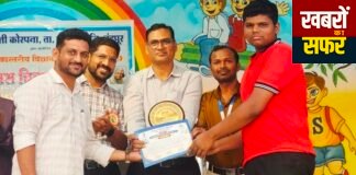 तालुकास्तरीय विज्ञान प्रदर्शनात आशिष नारायण हिवरकर सलग चौथ्या वर्षी प्रथम