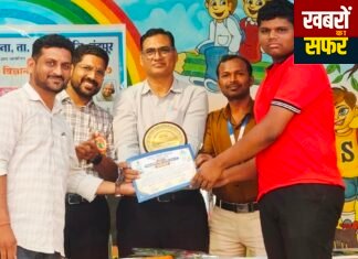 तालुकास्तरीय विज्ञान प्रदर्शनात आशिष नारायण हिवरकर सलग चौथ्या वर्षी प्रथम